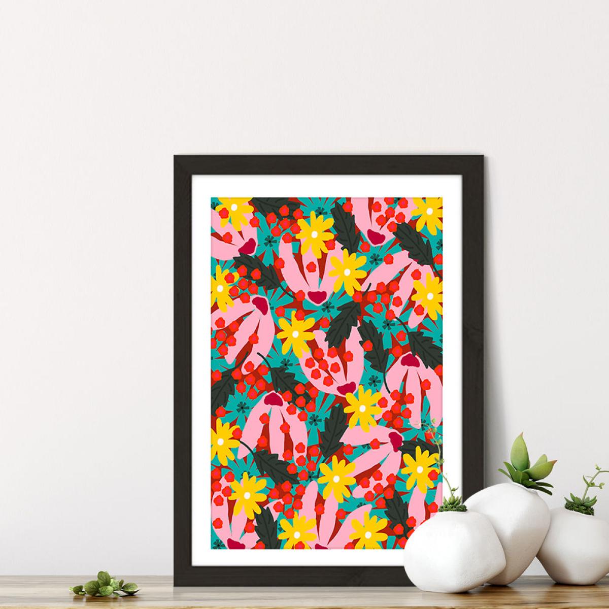 Windy Day Art Print Black Frame – image 7