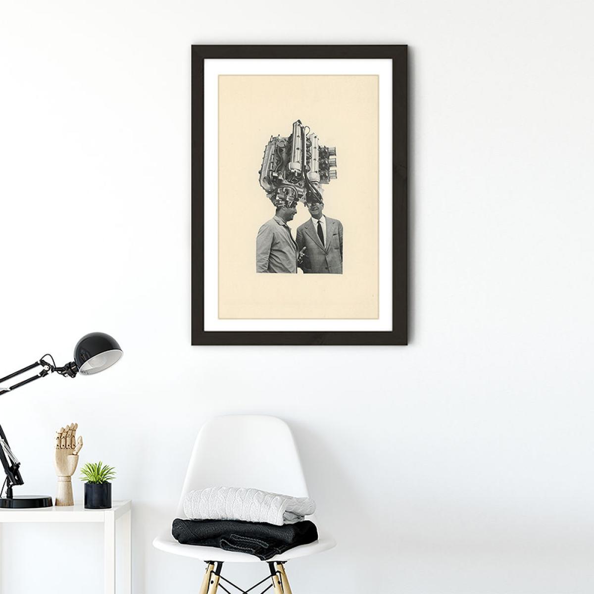 Motorheads Art Print Black Frame – image 2