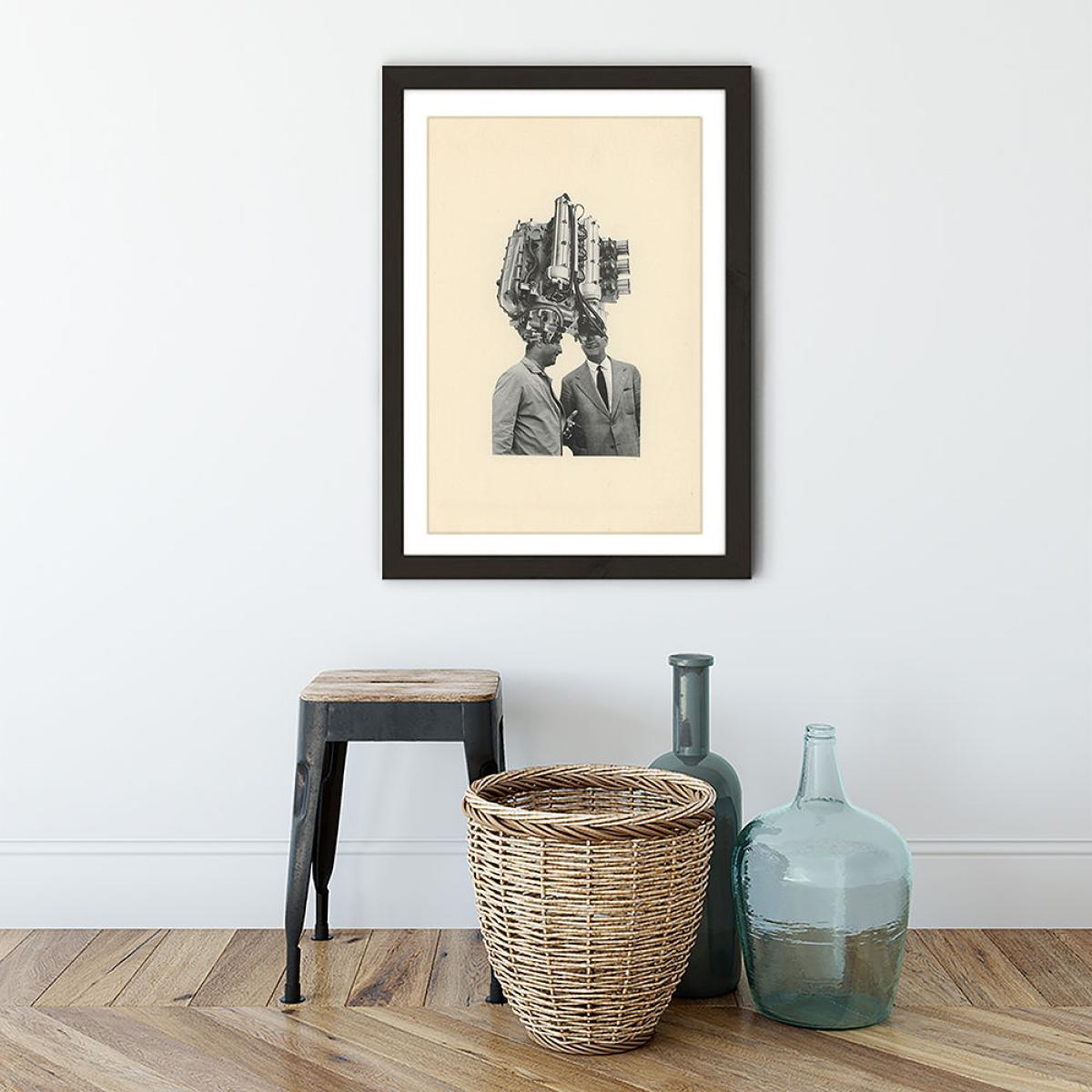 Motorheads Art Print Black Frame – image 3