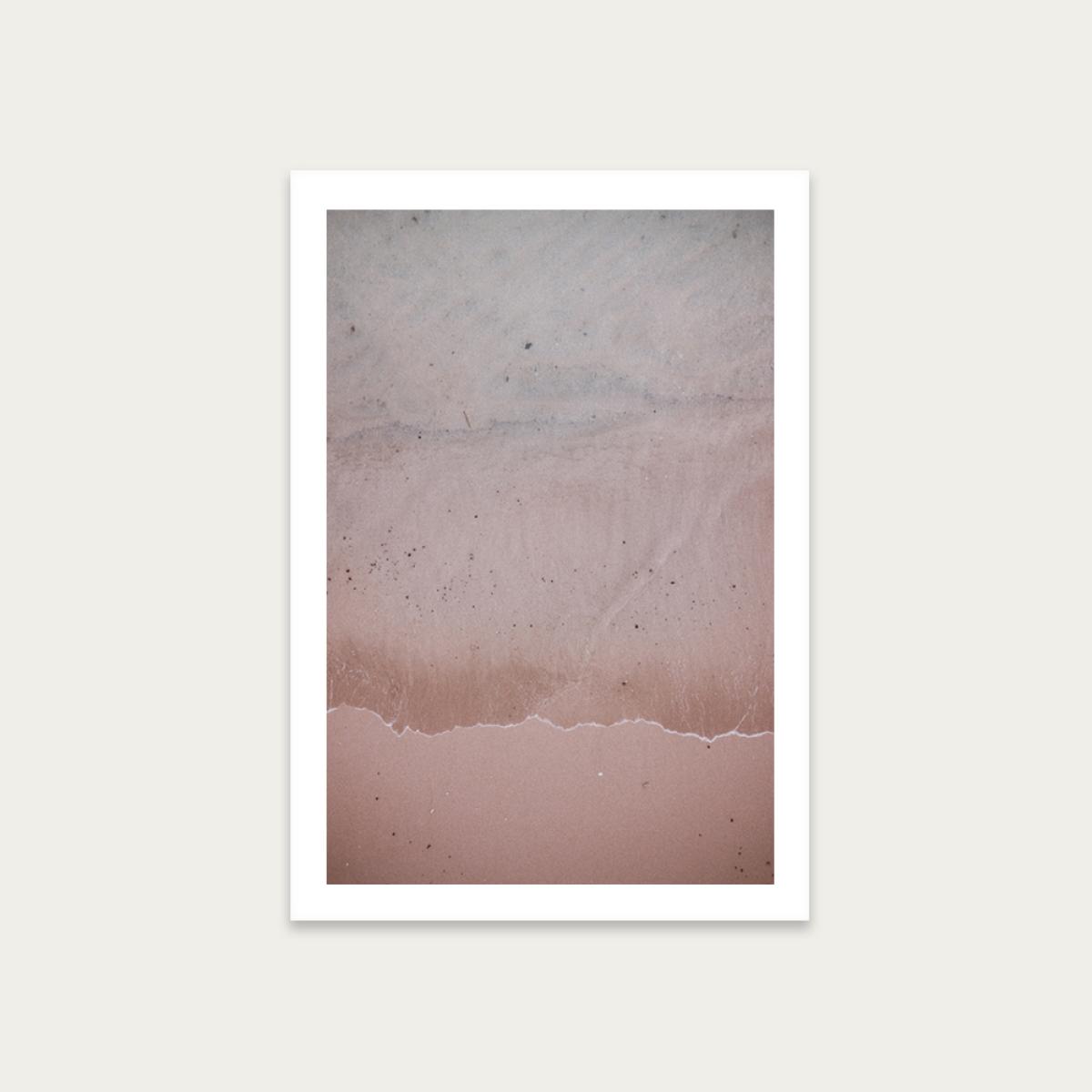 Beach Patterns Art Print Unframed