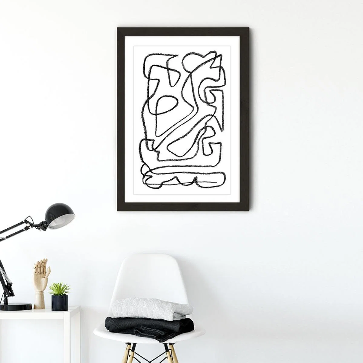 Story Art Print Black Frame – image 2