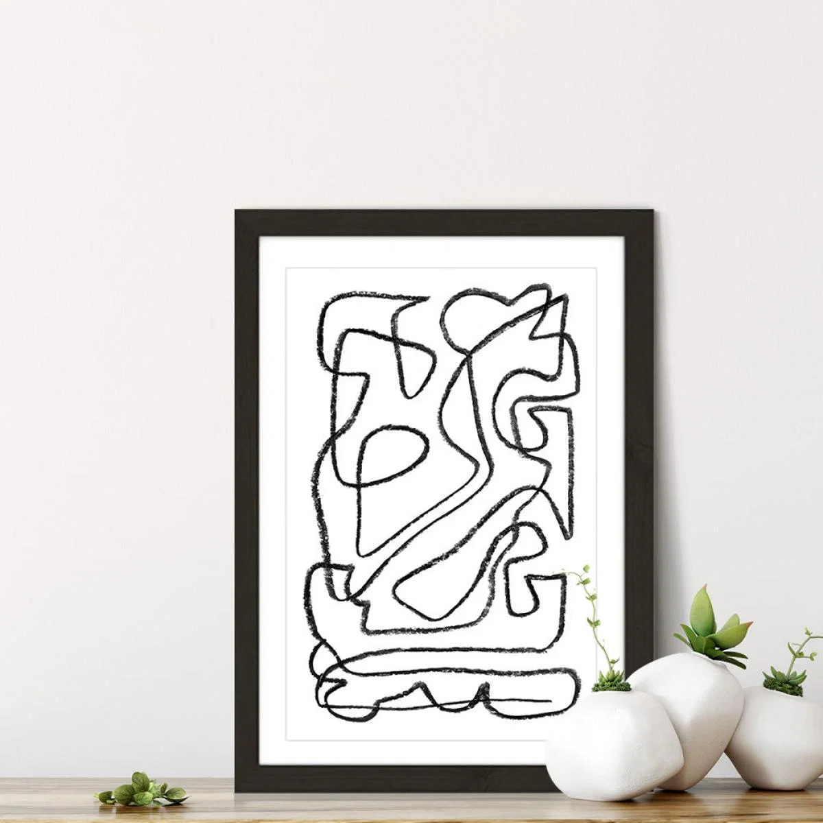 Story Art Print Black Frame – image 7