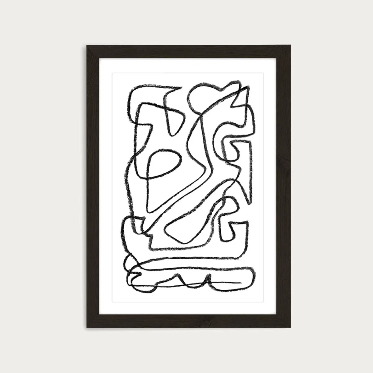 Story Art Print Black Frame – image 1