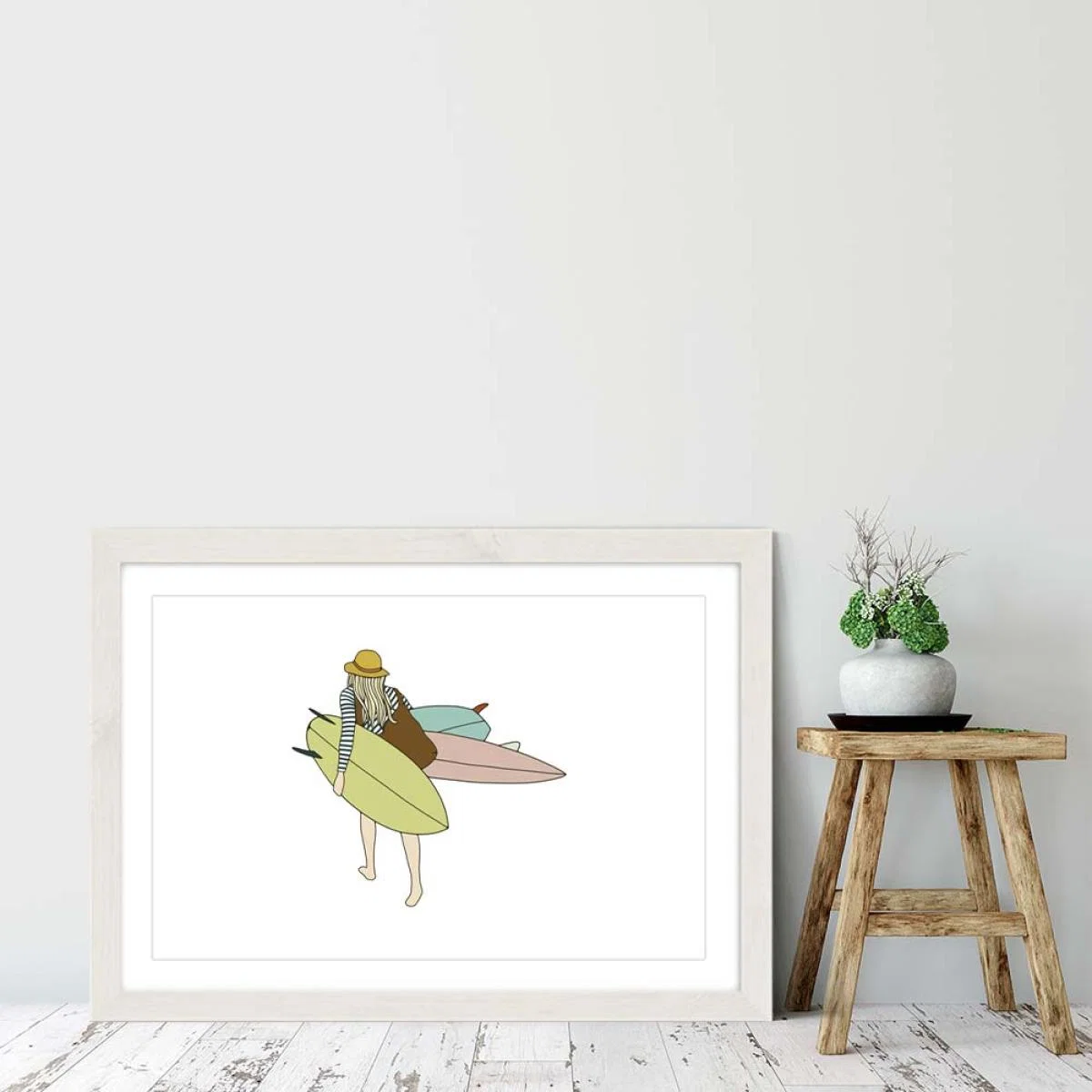 Quivergirl Art Print White Frame – image 6
