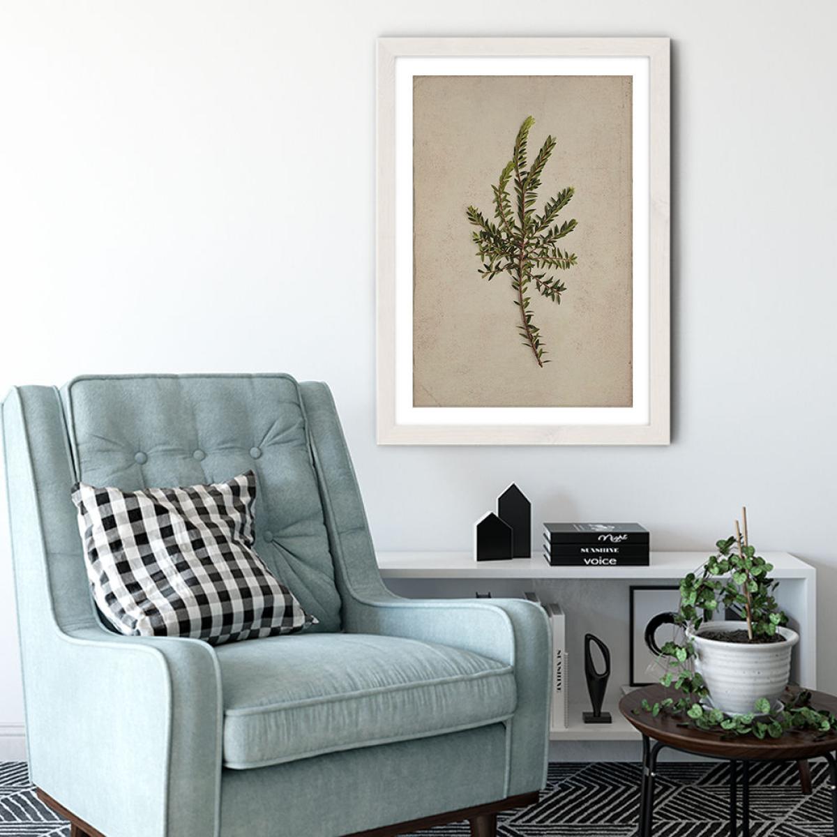 Fynbos 8 Art Print White Frame – image 6