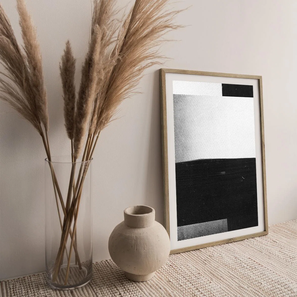 Research N°003 Art Print Oak Frame – image 3