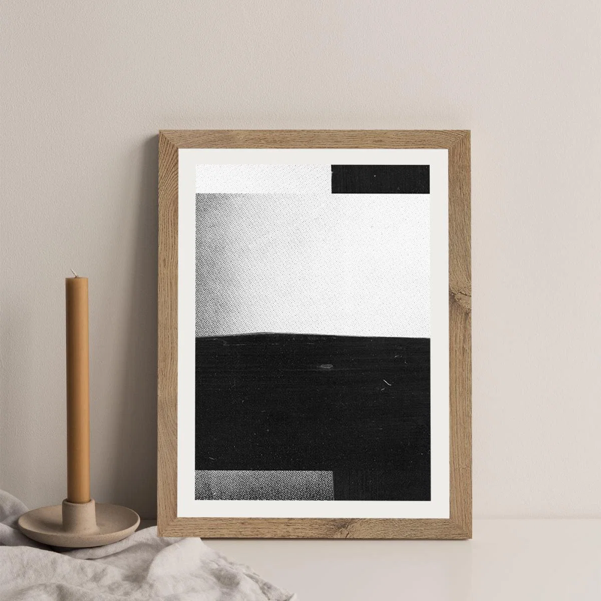 Research N°003 Art Print Oak Frame – image 5