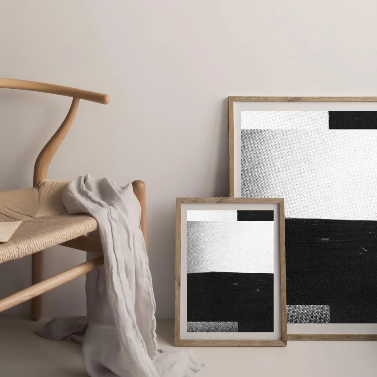 Research N°003 Art Print Oak Frame – image 9