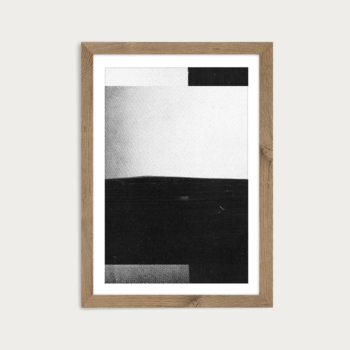 Research N°003 Art Print Oak Frame – image 1