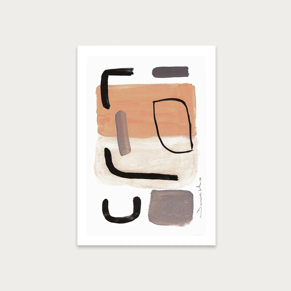 Amsterdam Art Print Unframed