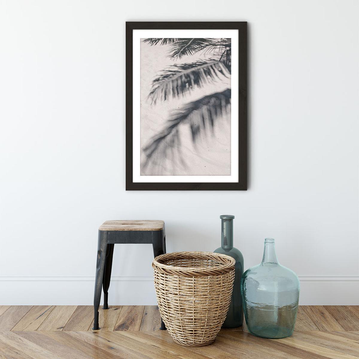 Warm Shades Art Print Black Frame – image 3