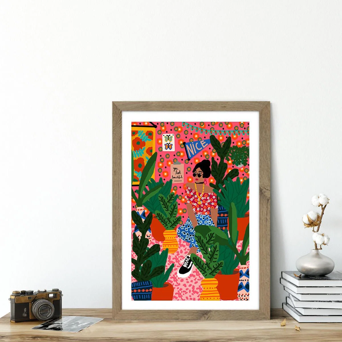 That's My Room Art Print Oak Frame – image 5