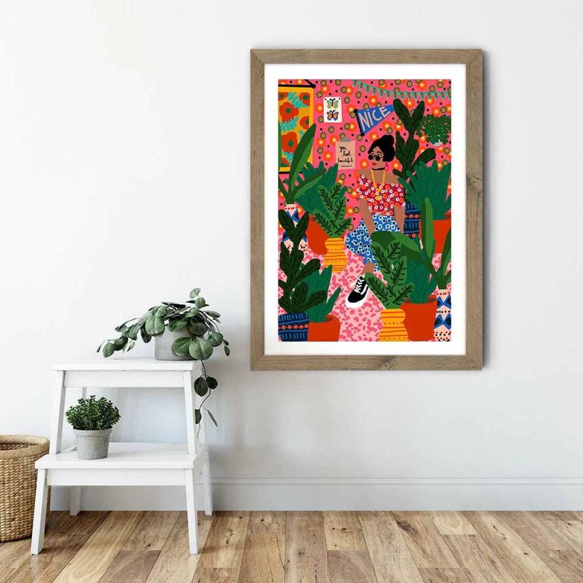 That's My Room Art Print Oak Frame – image 6