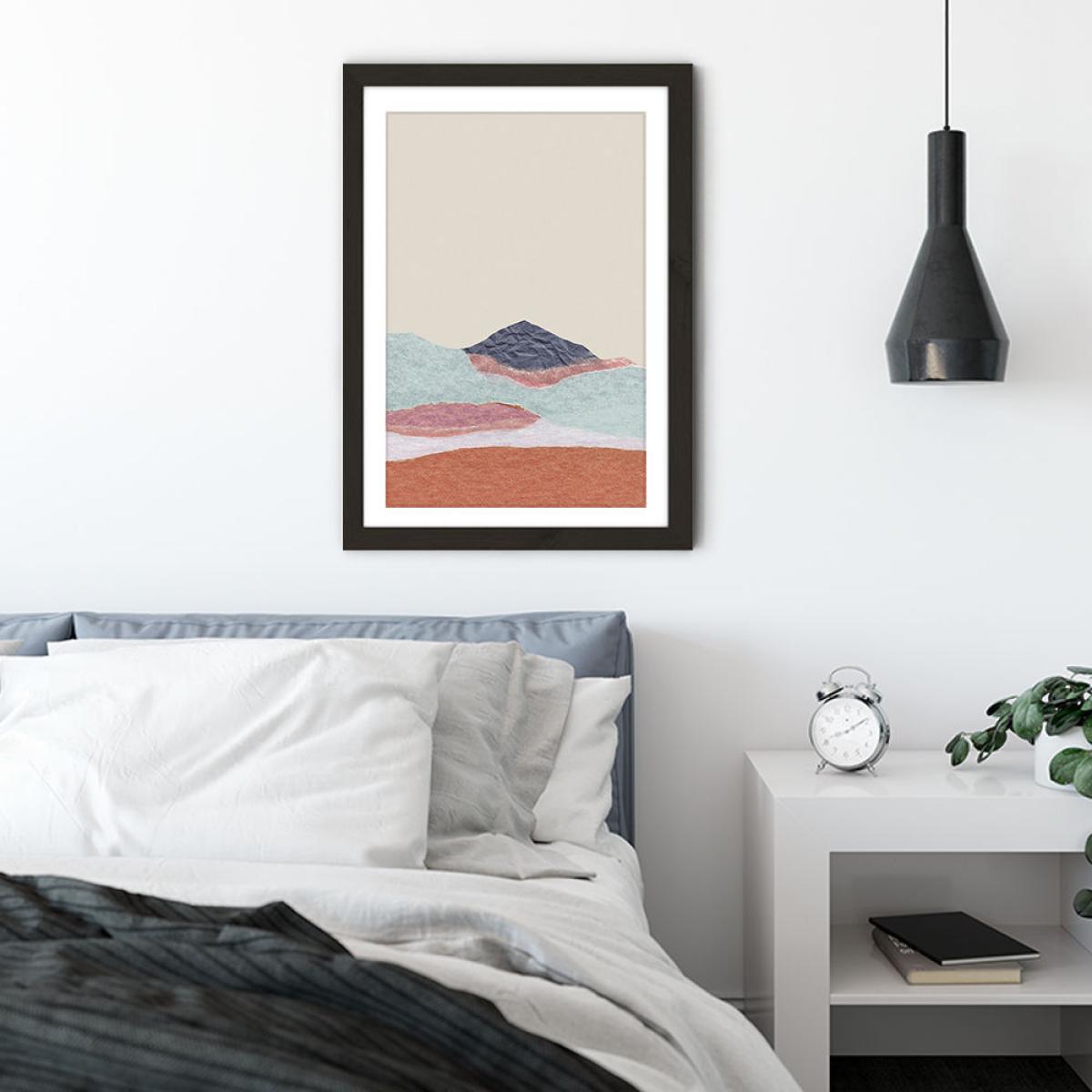 Odmjuka II Art Print Black Frame – image 3