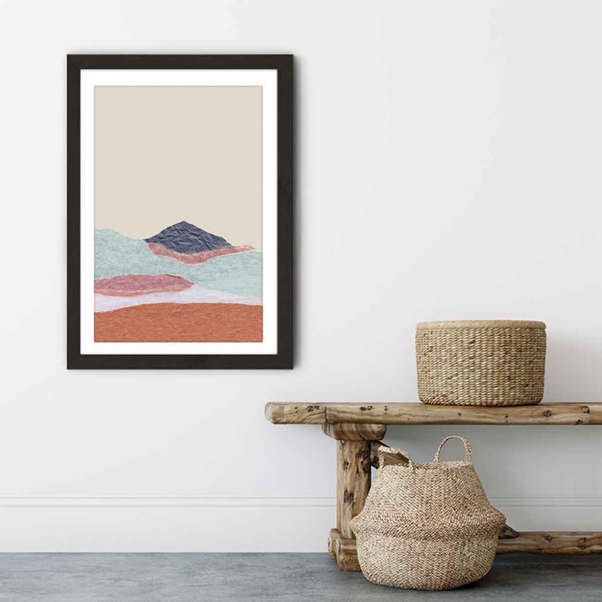 Odmjuka II Art Print Black Frame – image 5