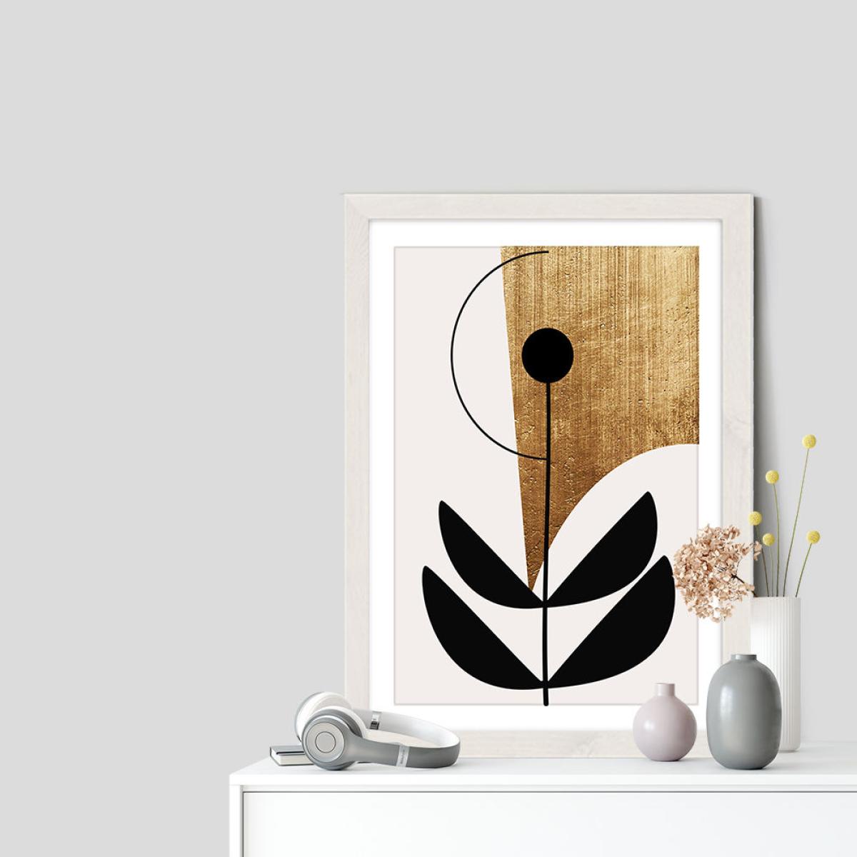 Nara Nero Art Print White Frame – image 5