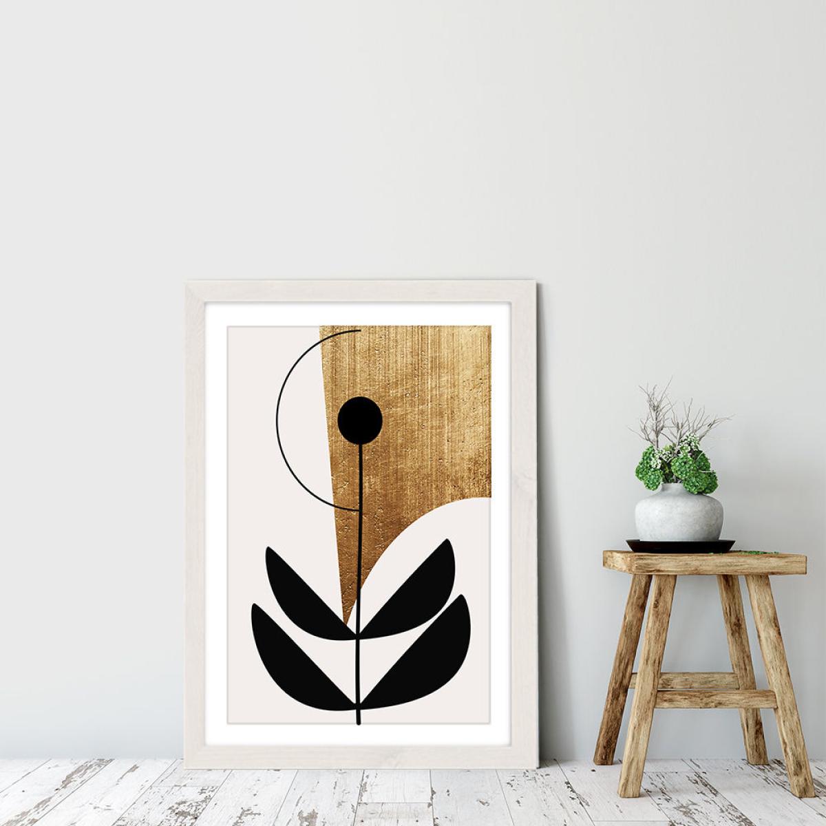 Nara Nero Art Print White Frame – image 6
