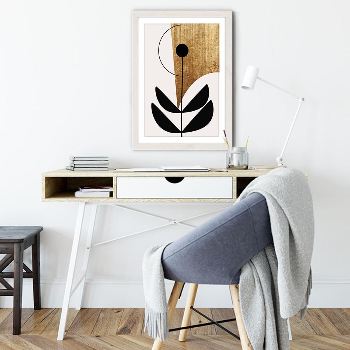 Nara Nero Art Print White Frame – image 7