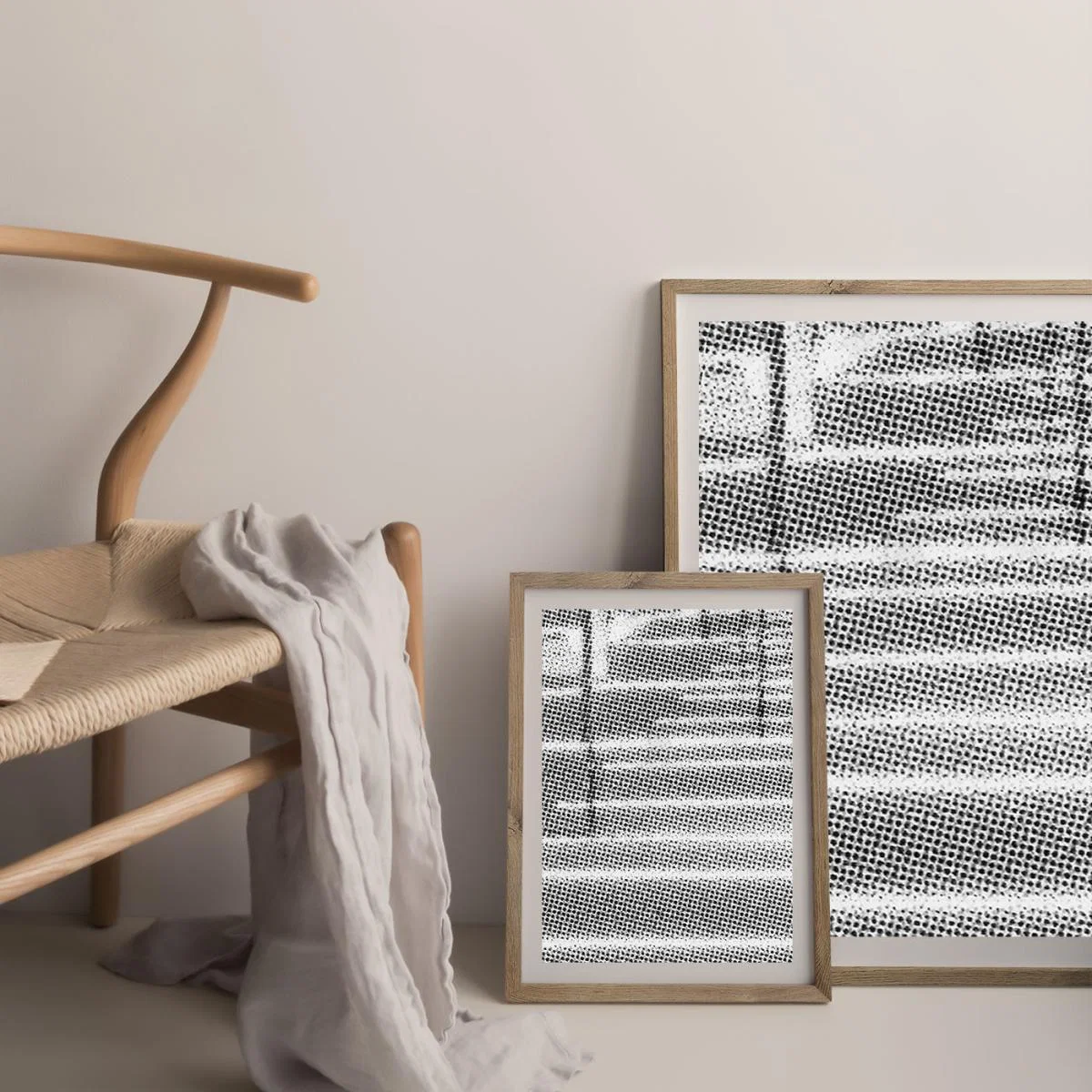 Research N°010 Art Print Oak Frame – image 11