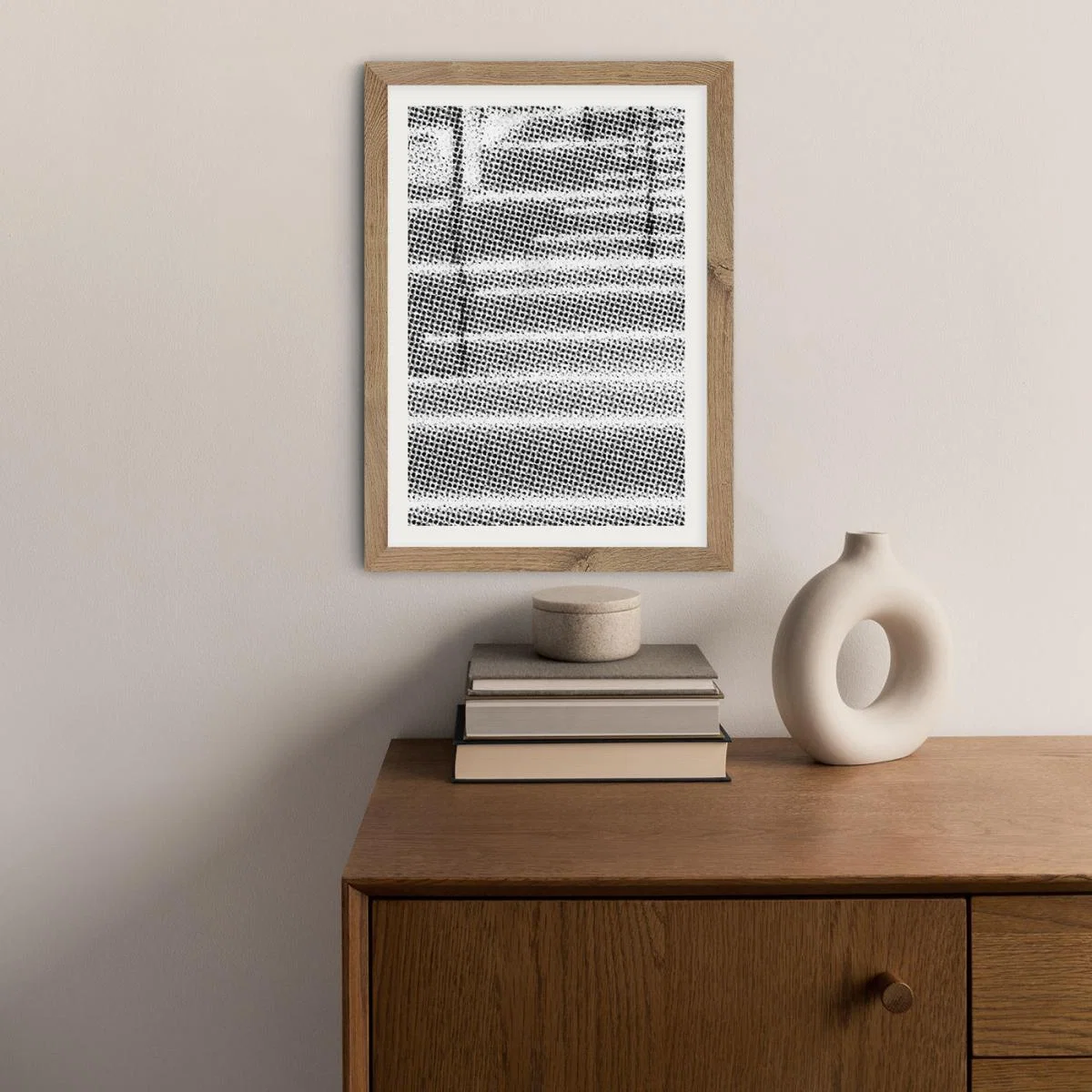 Research N°010 Art Print Oak Frame – image 4