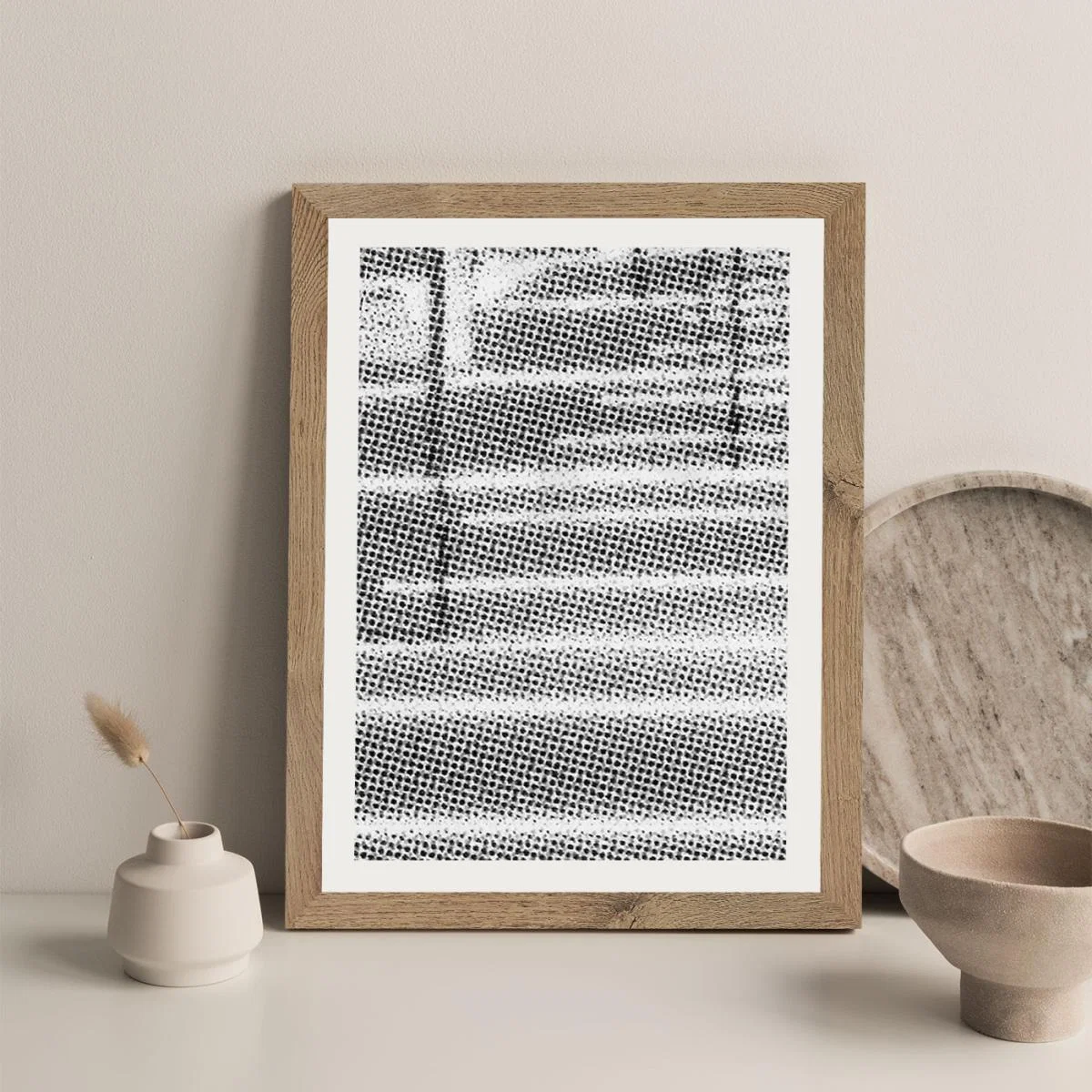 Research N°010 Art Print Oak Frame – image 5