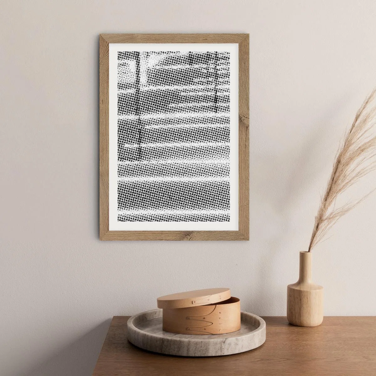 Research N°010 Art Print Oak Frame – image 6