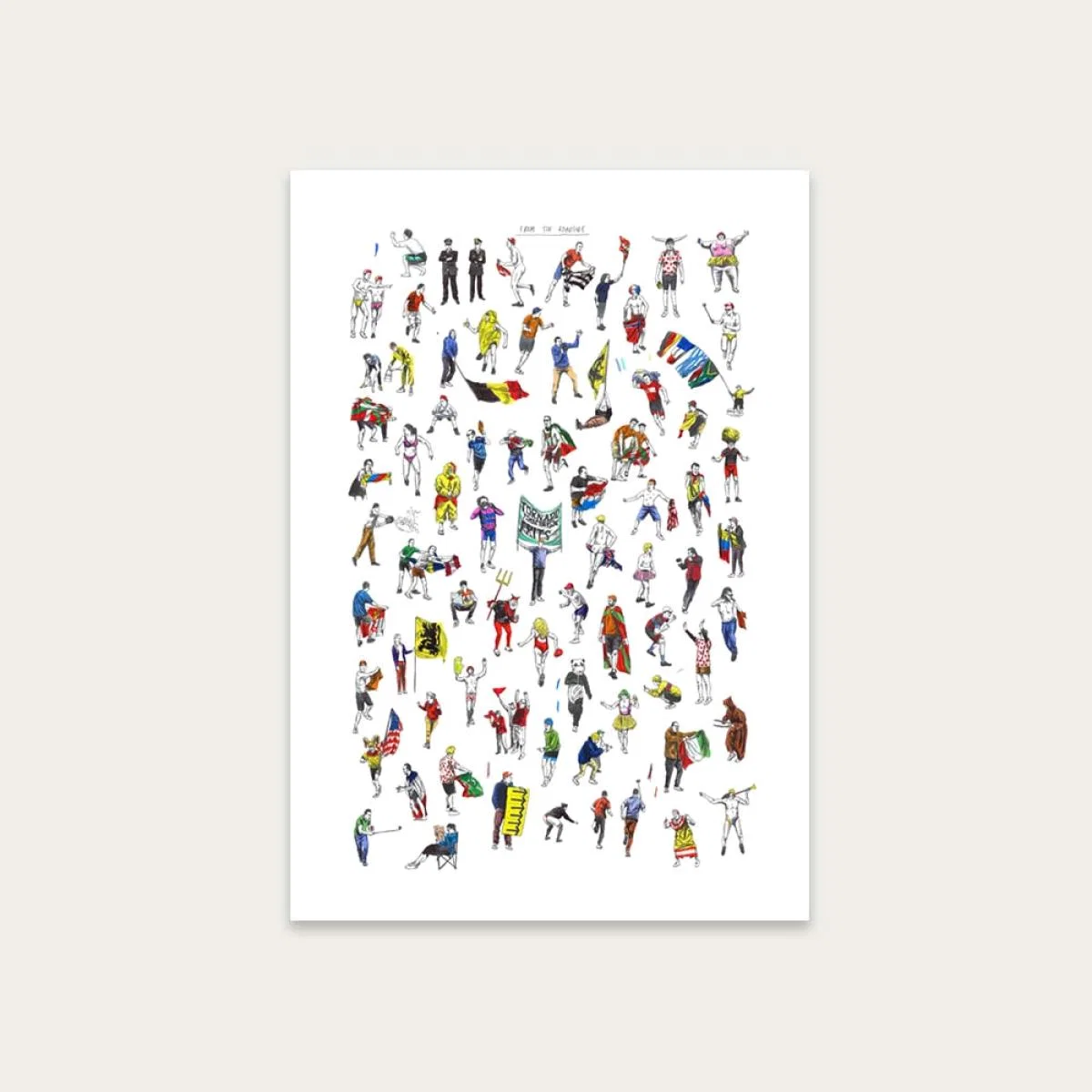 Unframed From The Roadside Art Print