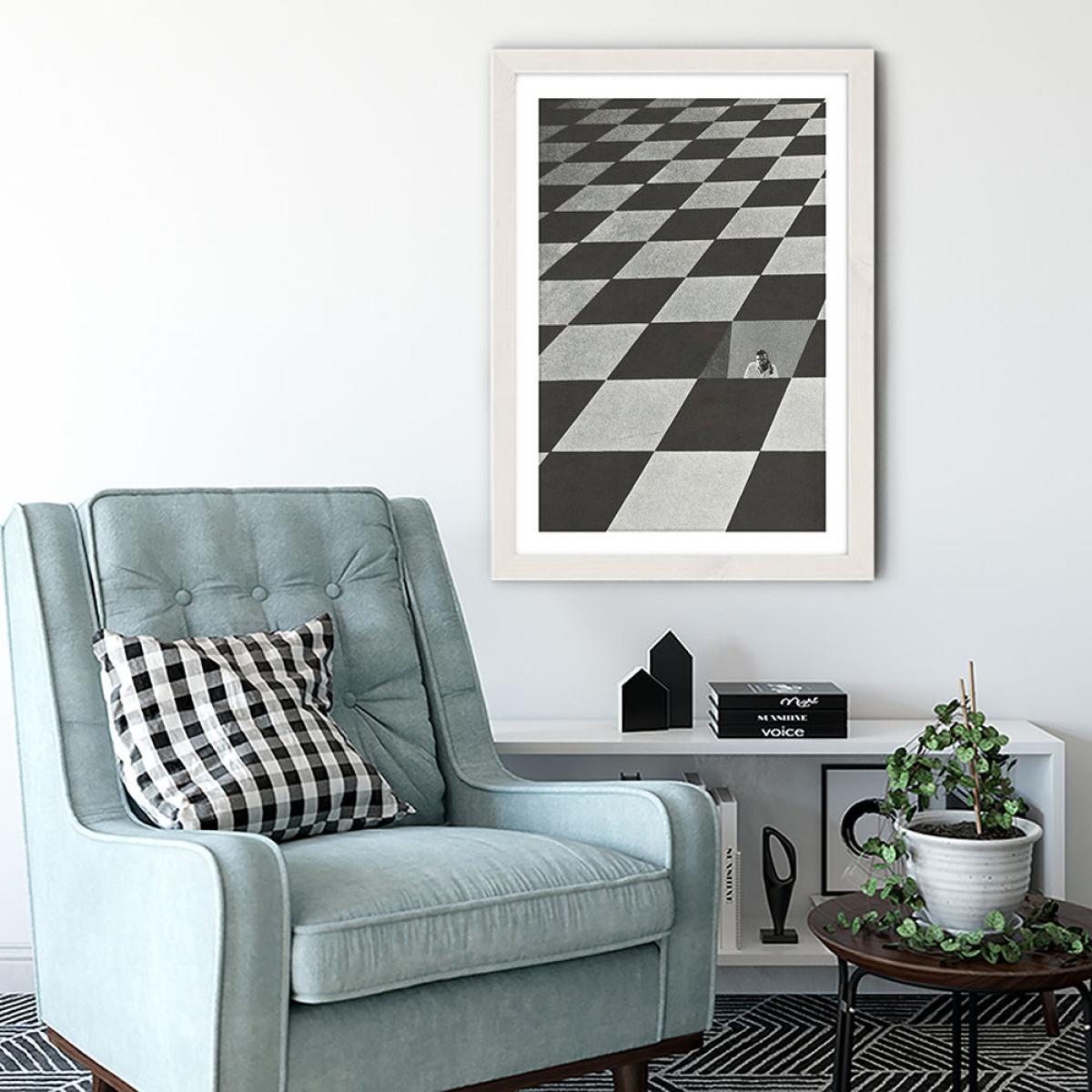 Department Art Print White Frame – image 4