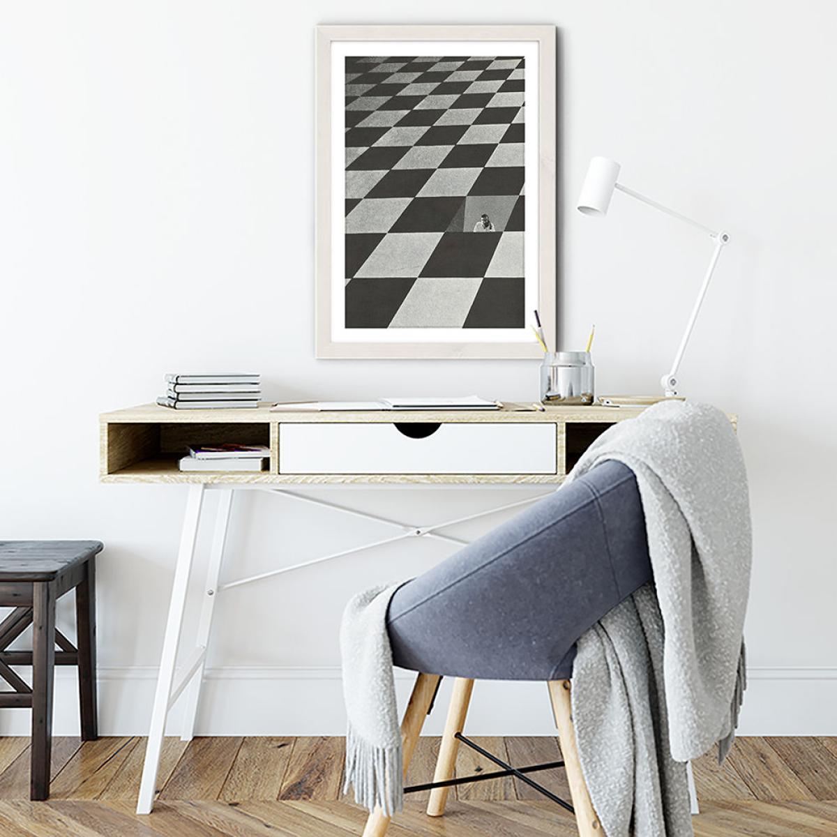 Department Art Print White Frame – image 5