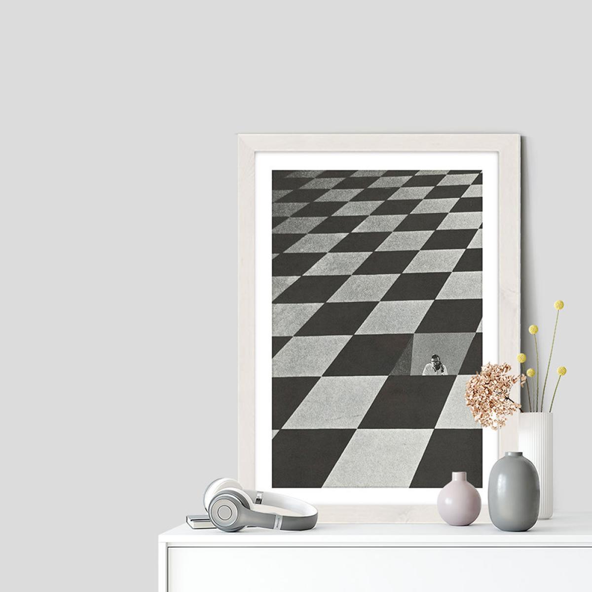 Department Art Print White Frame – image 7