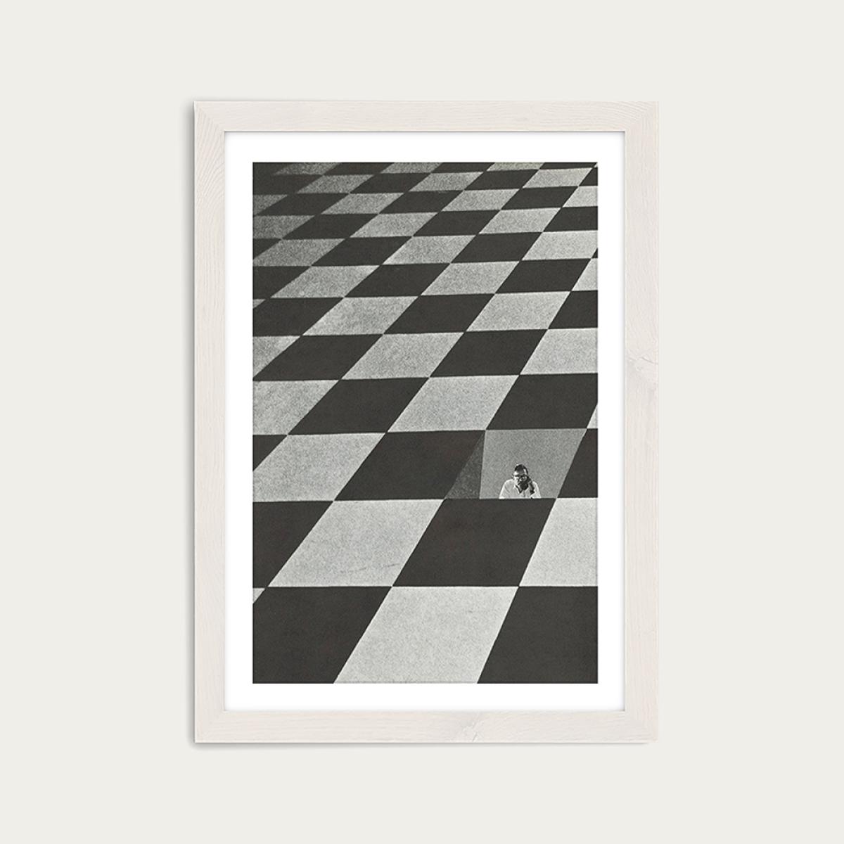 Department Art Print White Frame – image 1