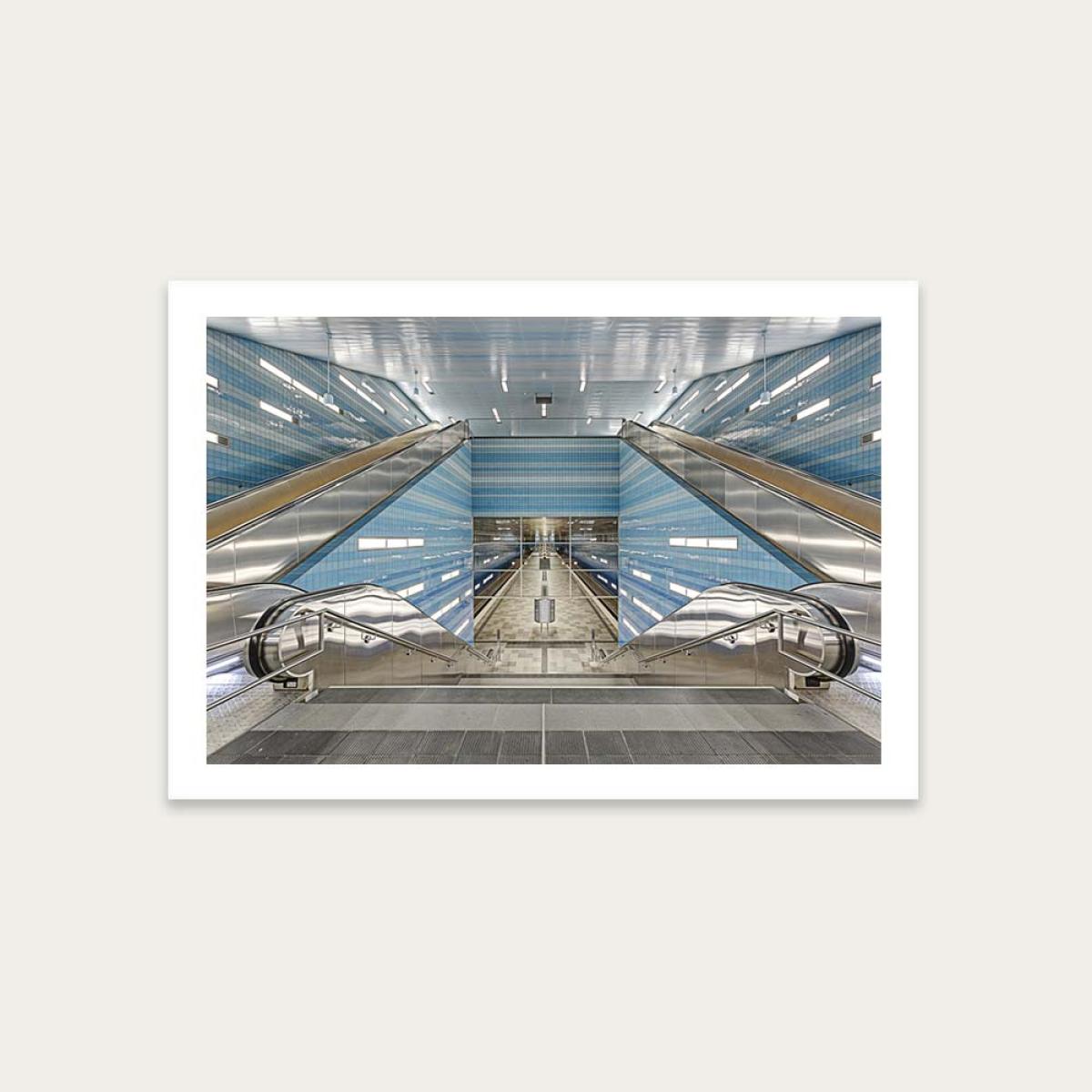 Uebersee 01 Art Print Unframed