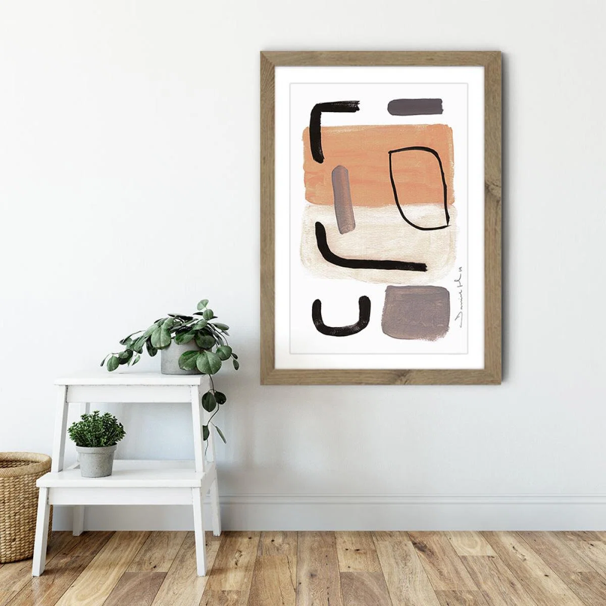 Amsterdam Art Print Oak Frame – image 6