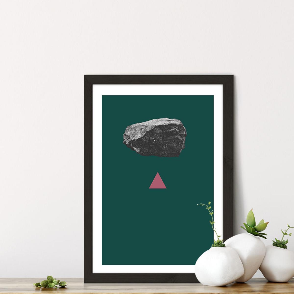 Tension Art Print Black Frame – image 2
