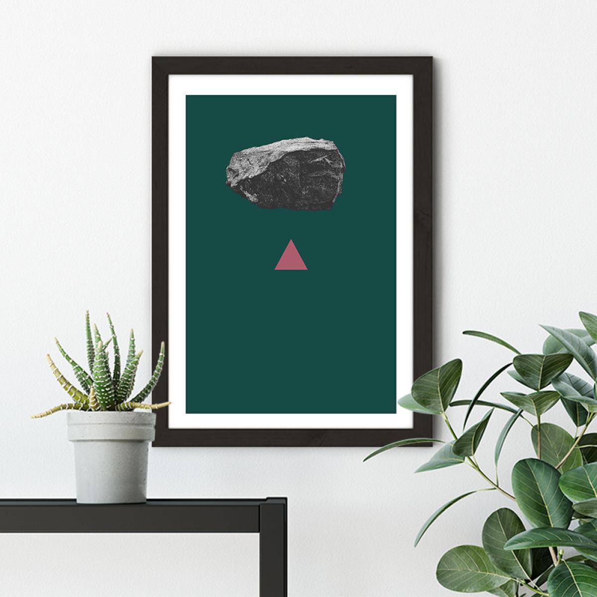 Tension Art Print Black Frame – image 4