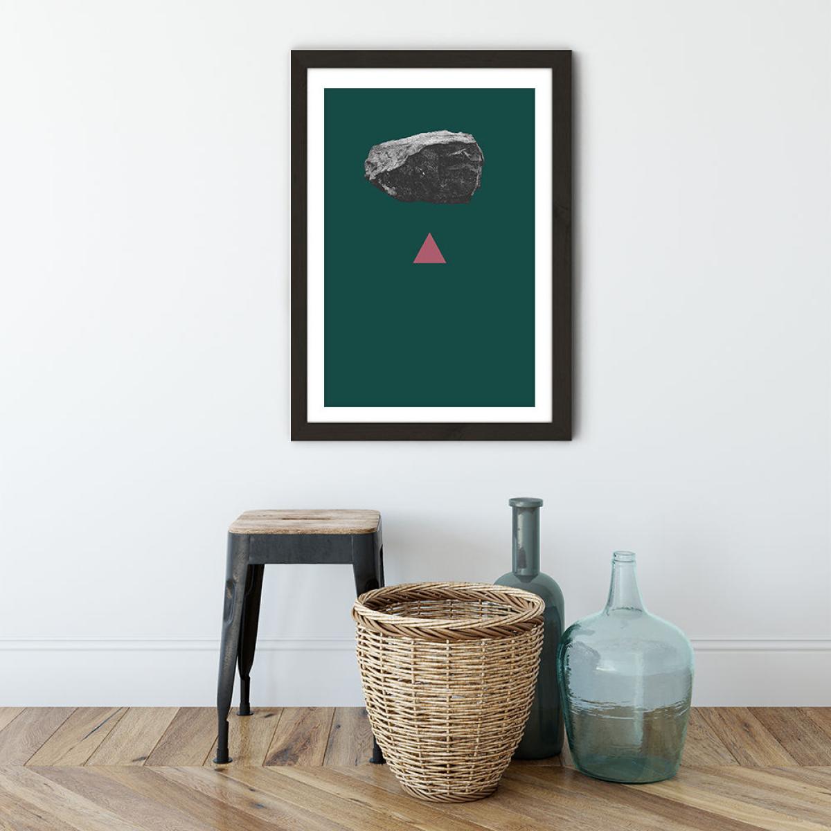 Tension Art Print Black Frame – image 7