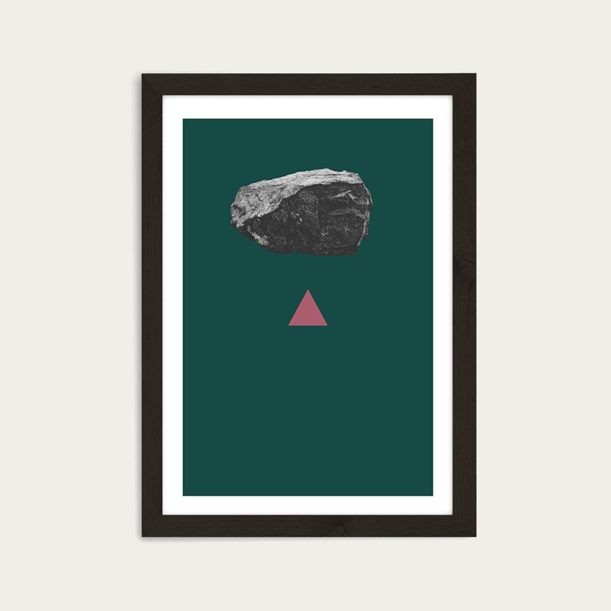 Tension Art Print Black Frame – image 1