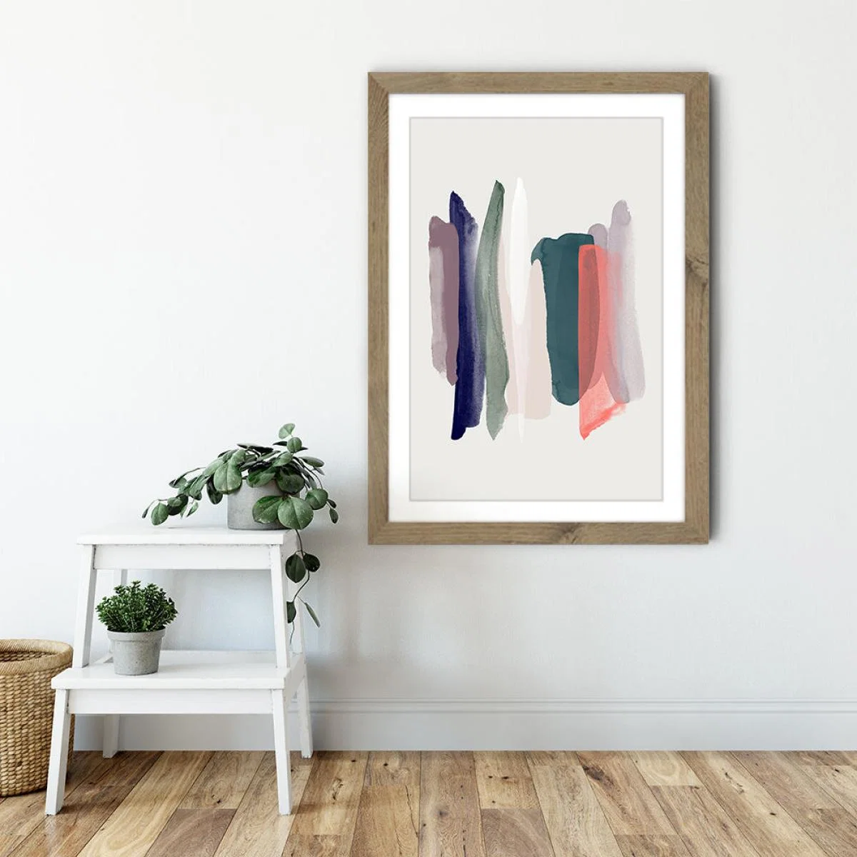 Near Art Print Oak Frame – image 2