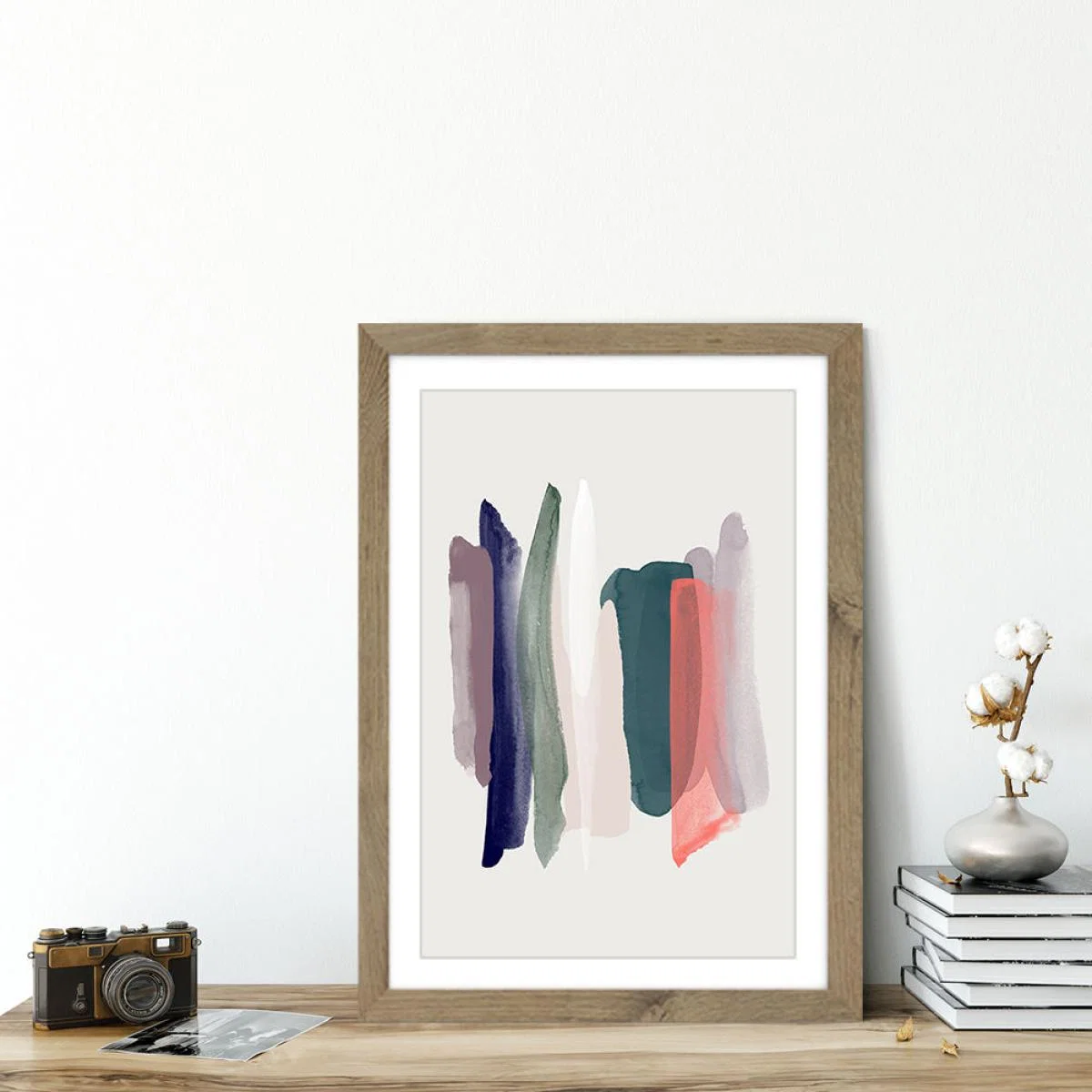 Near Art Print Oak Frame – image 3