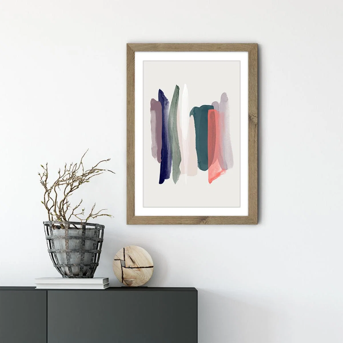 Near Art Print Oak Frame – image 6