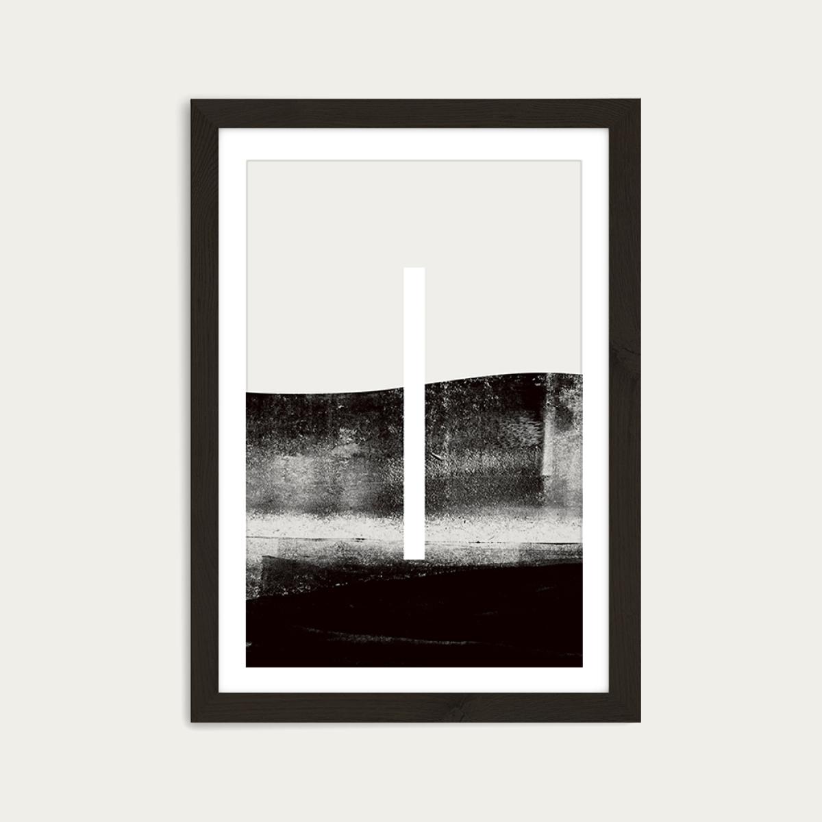 Self Control Art Print Black Frame – image 1