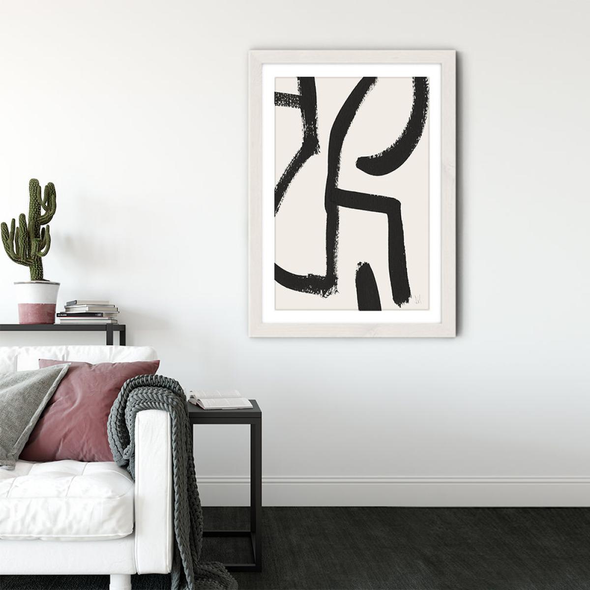 Berf II Art Print White Frame – image 2