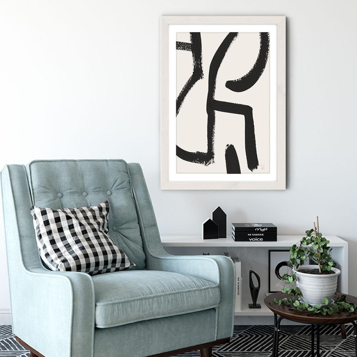 Berf II Art Print White Frame – image 4