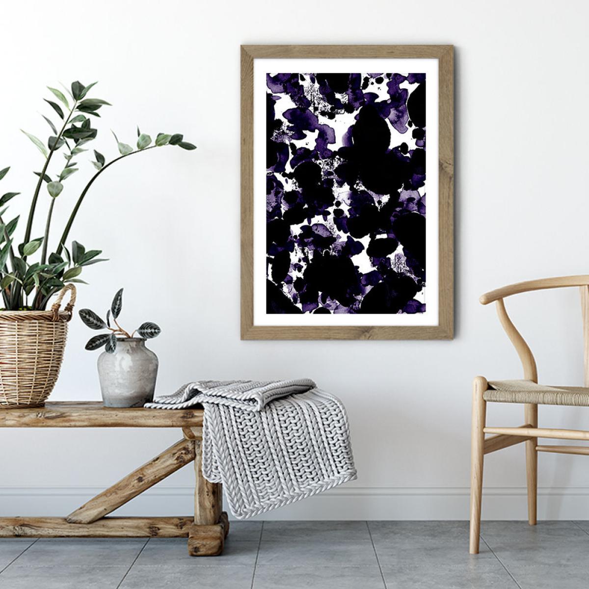 Drama Art Print Oak Frame – image 4