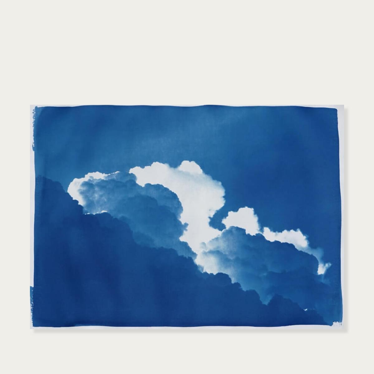 Yves Klein Clouds Limited Edition Handmade Cyanotype Art Print – image 6