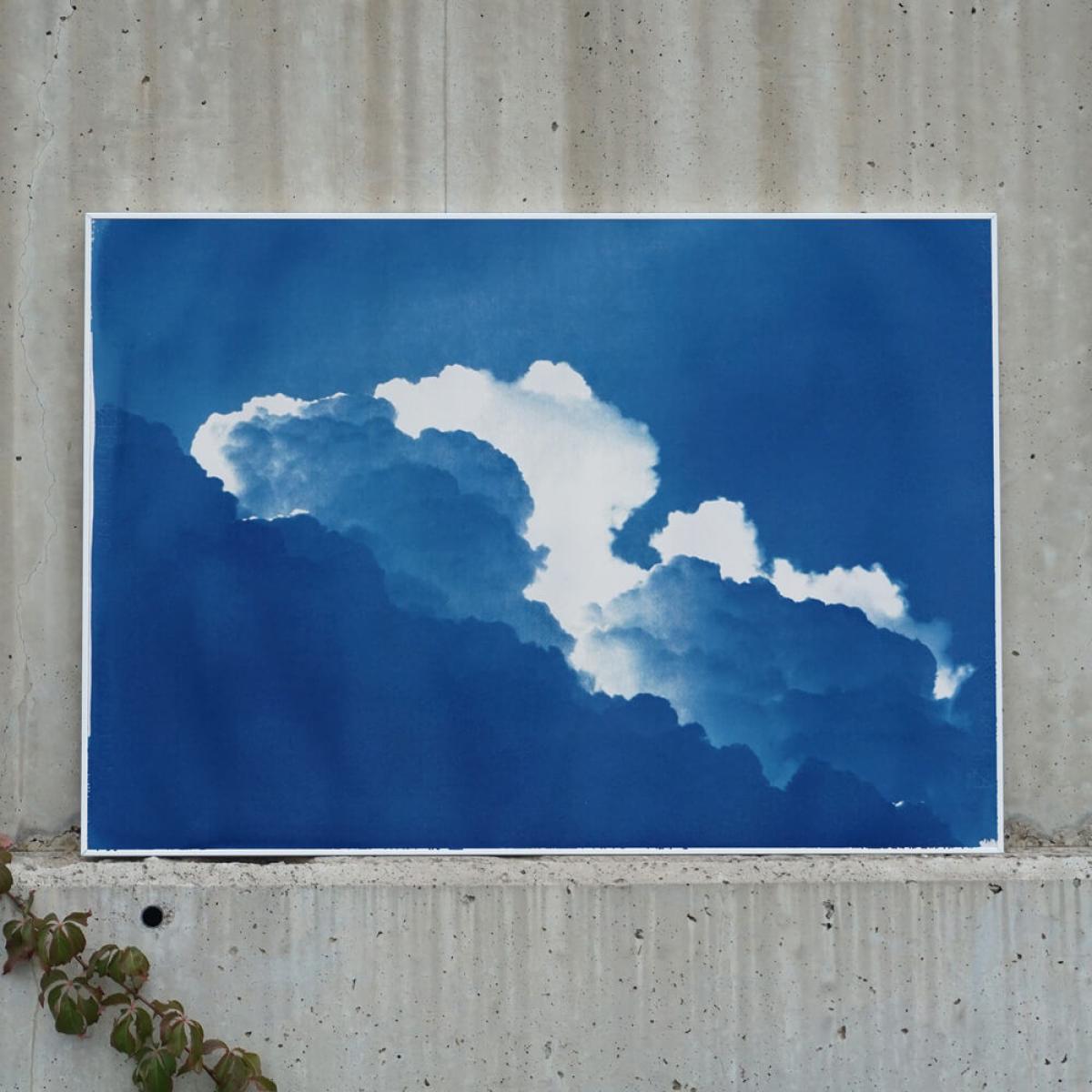 Yves Klein Clouds Limited Edition Handmade Cyanotype Art Print – image 10