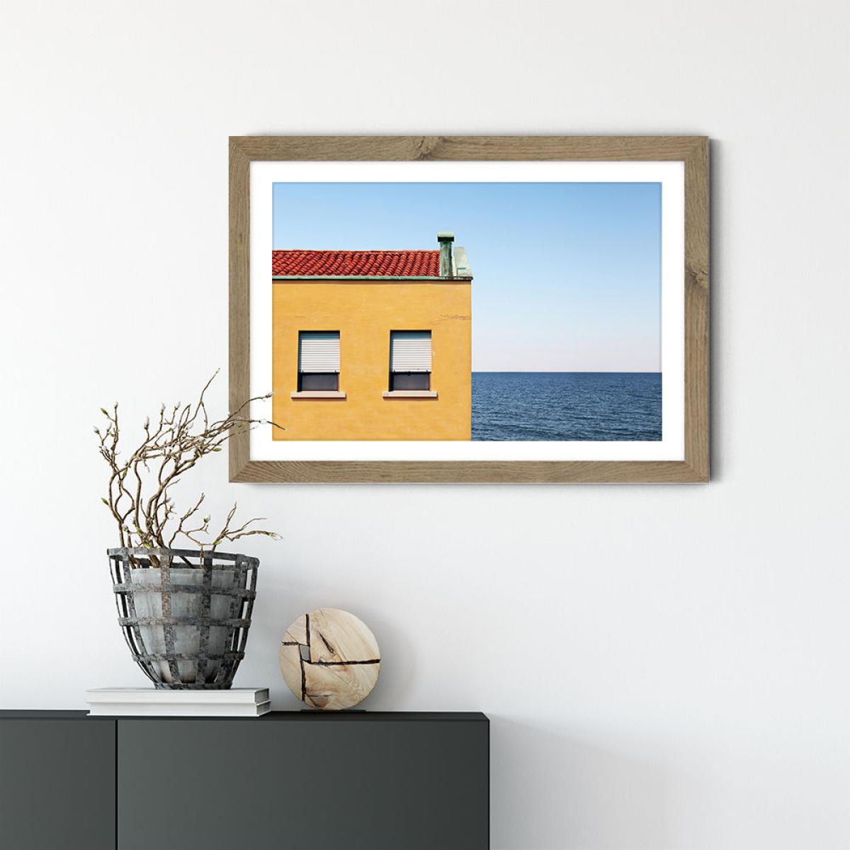 Eye Level Art Print Oak Frame – image 2