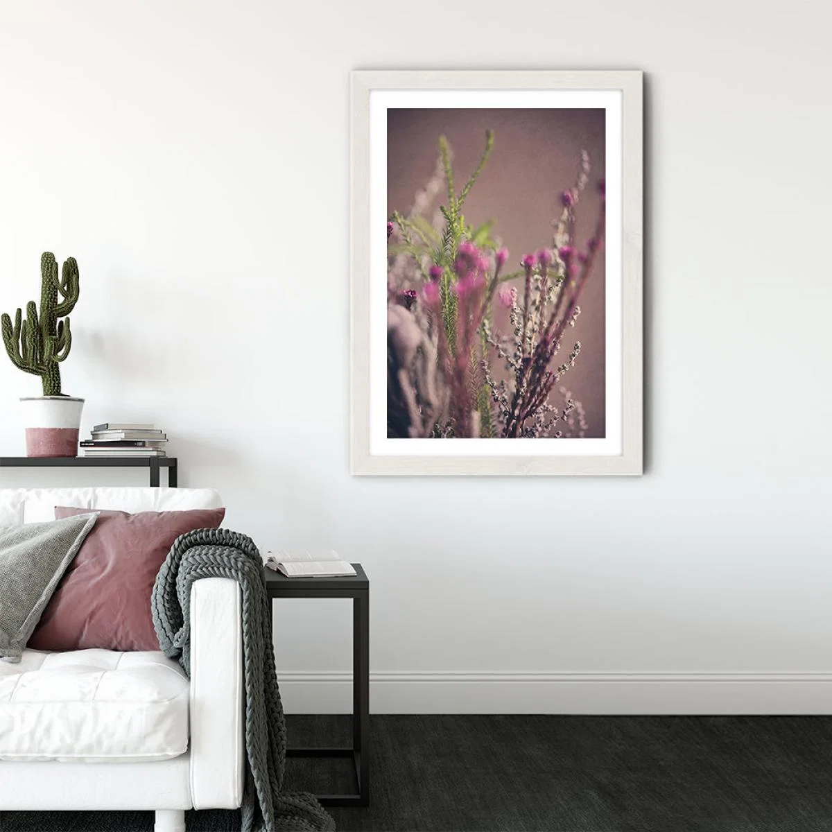 Warm Fynbos 6 Art Print White Frame – image 4
