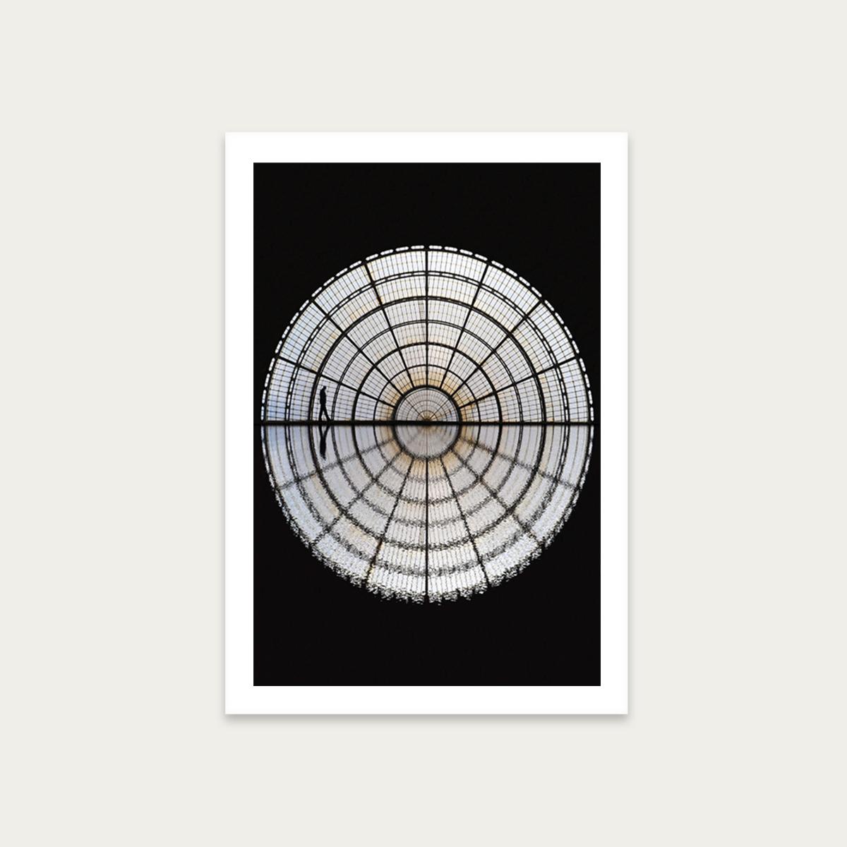 Milano Walking Art Print Unframed