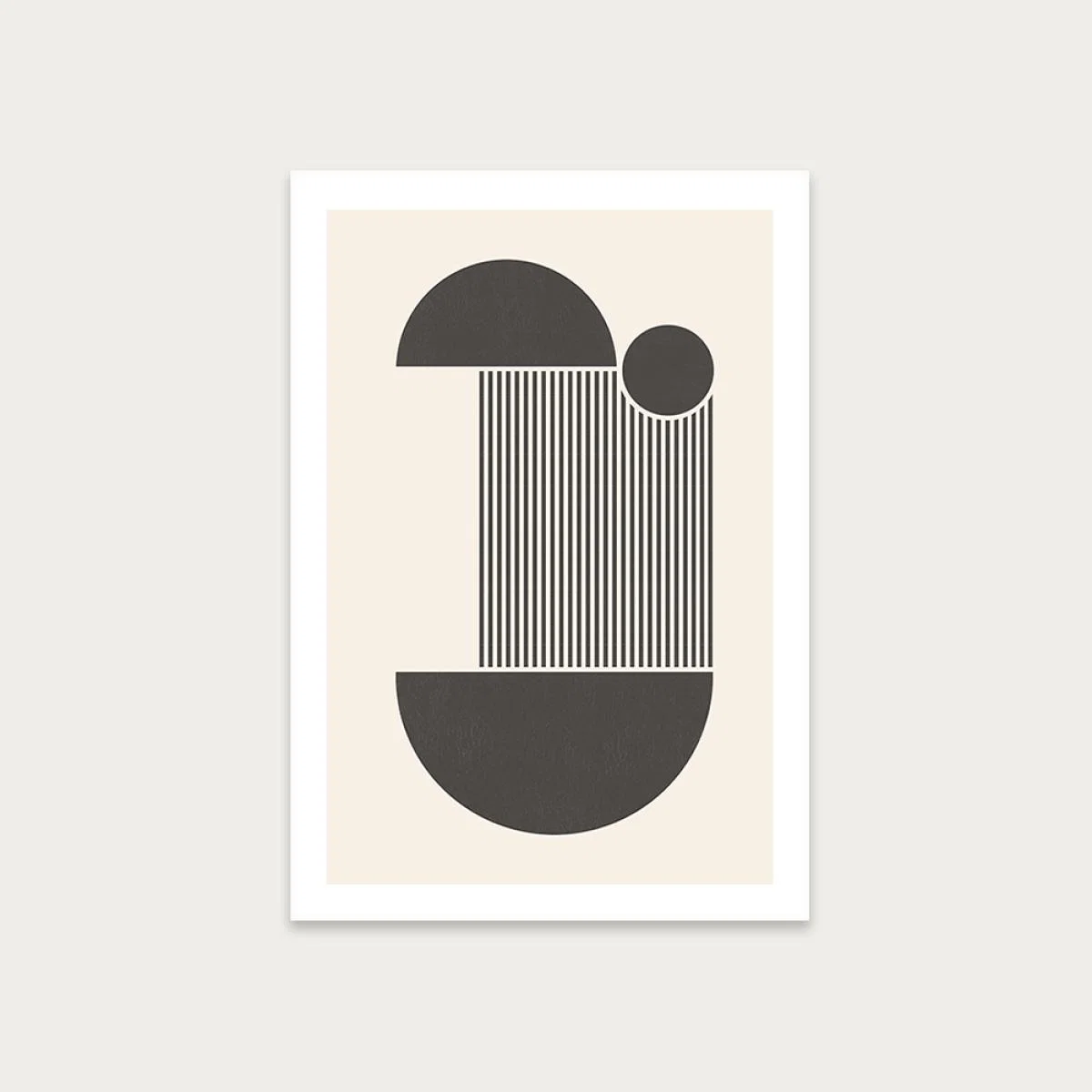 Block I Art Print Unframed